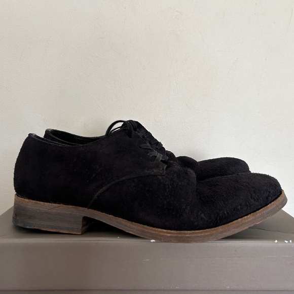 BNWOT Vintage Black AllSaints Derby Shoes US 10/UK 9/EU 43 main image 14
